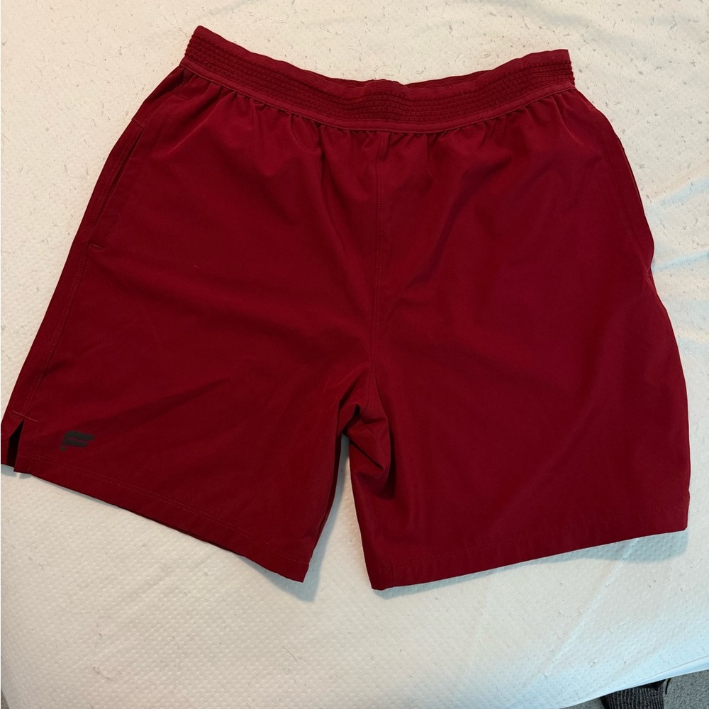 Men's Red Athletic Shorts